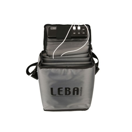 Leba NoteBag Grey 5, USB-C (Schuko